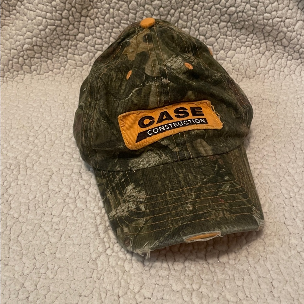 NWOT Case Construction Camouflage Cap
